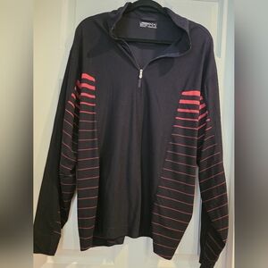 Nike Black and Red Pullover